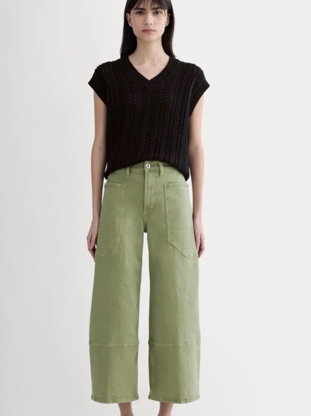 Everlane Way High Gardener Cropped Jean
